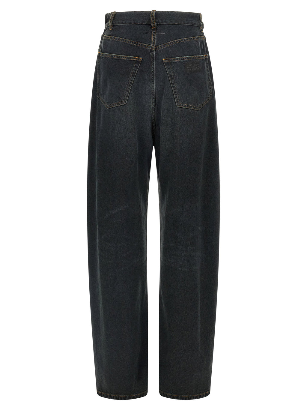 Mm6 Maison Margiela Asymmetrical Structure Jeans