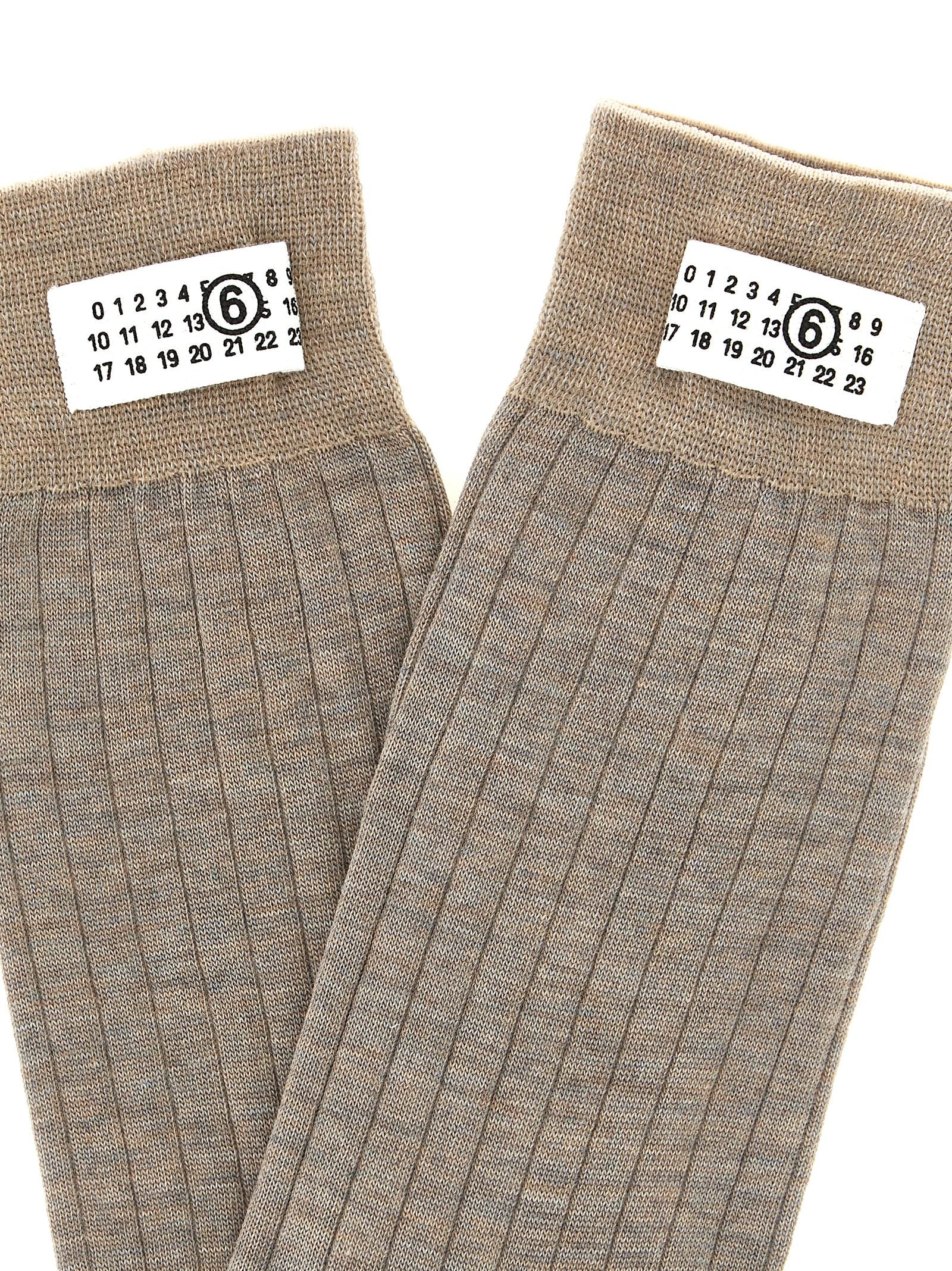 Mm6 Maison Margiela Numeric Signature Mm6 Socks