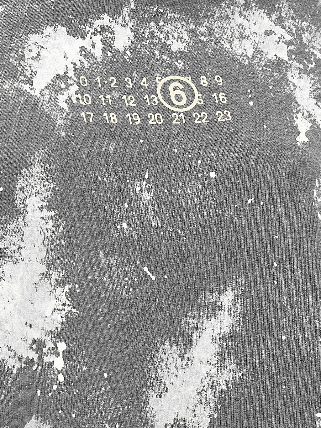 Mm6 Maison Margiela Numeric Signature Mm6 Hoodie