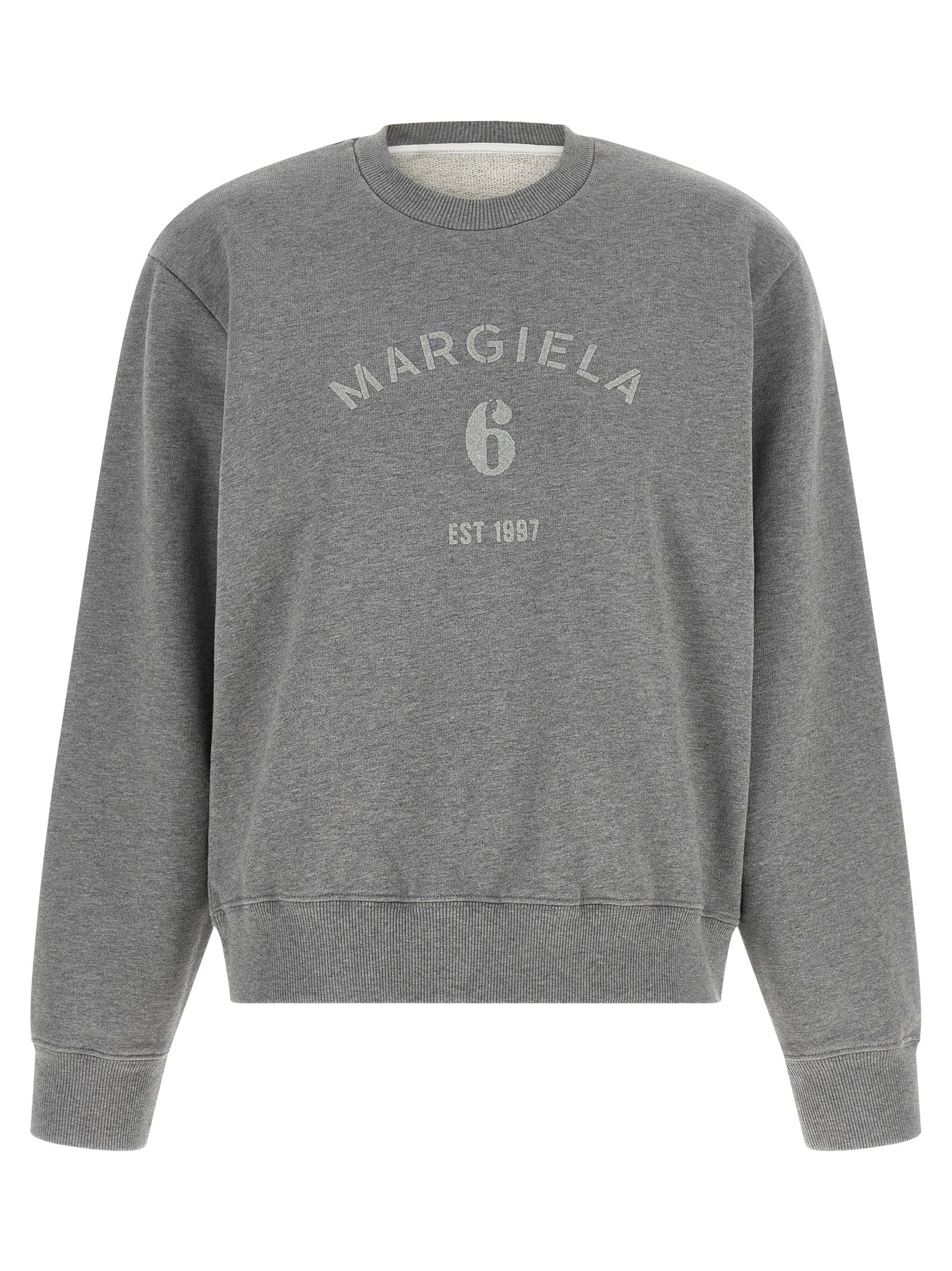 Mm6 Maison Margiela Logo Print Sweatshirt