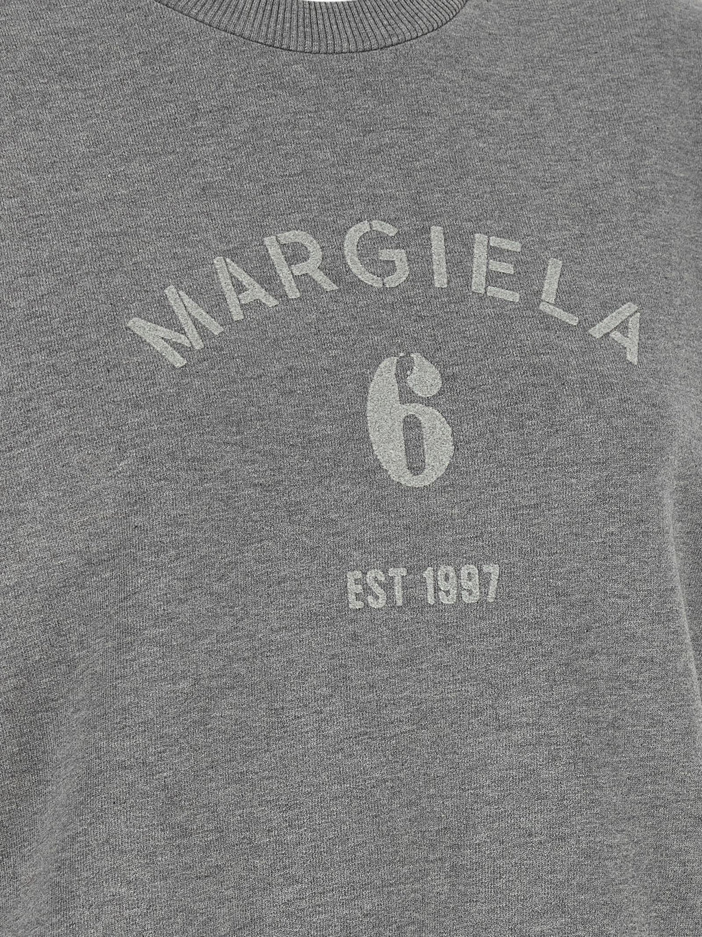 Mm6 Maison Margiela Logo Print Sweatshirt