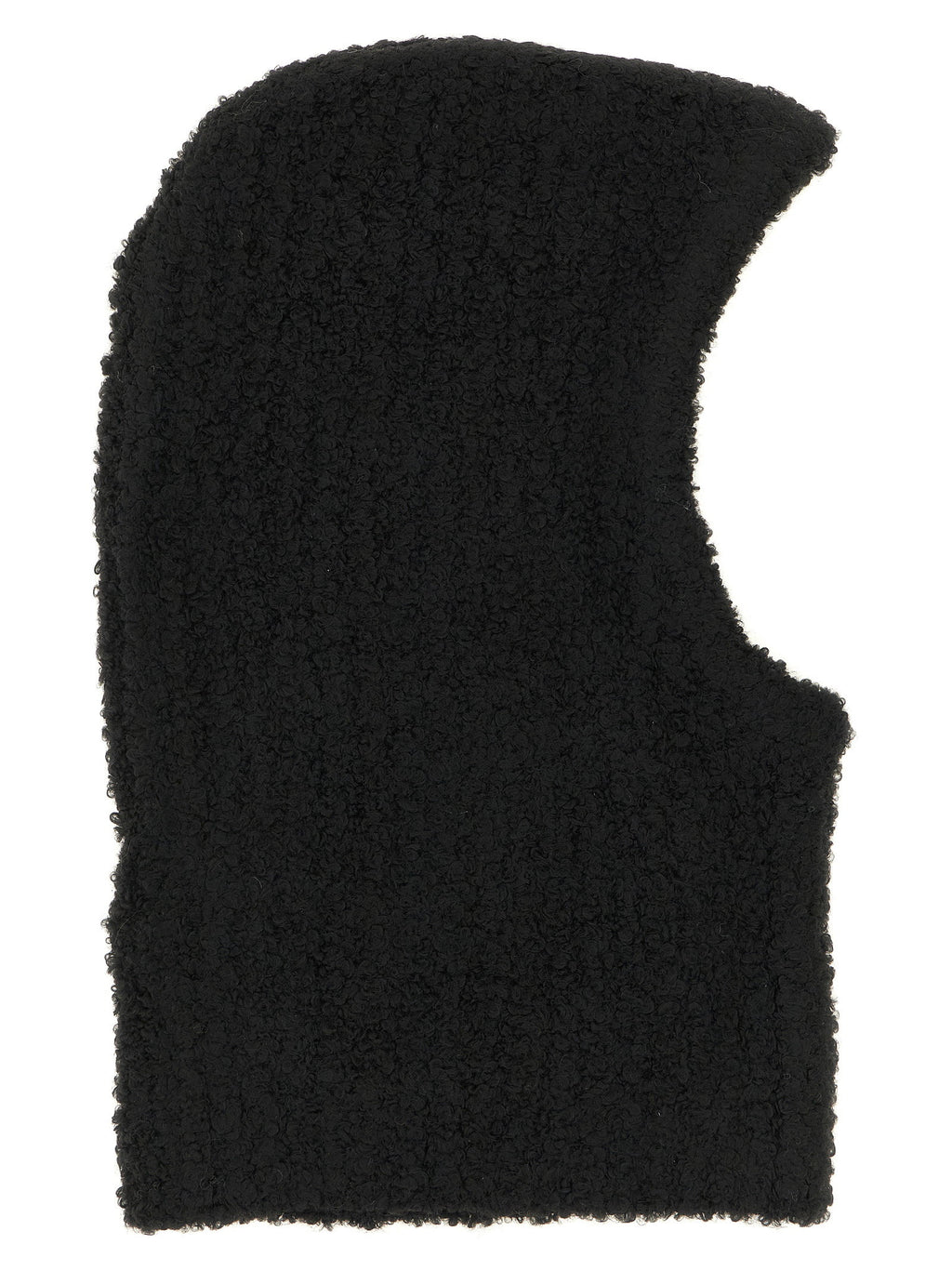 Mm6 Maison Margiela Bouclé Balaclava With Logo