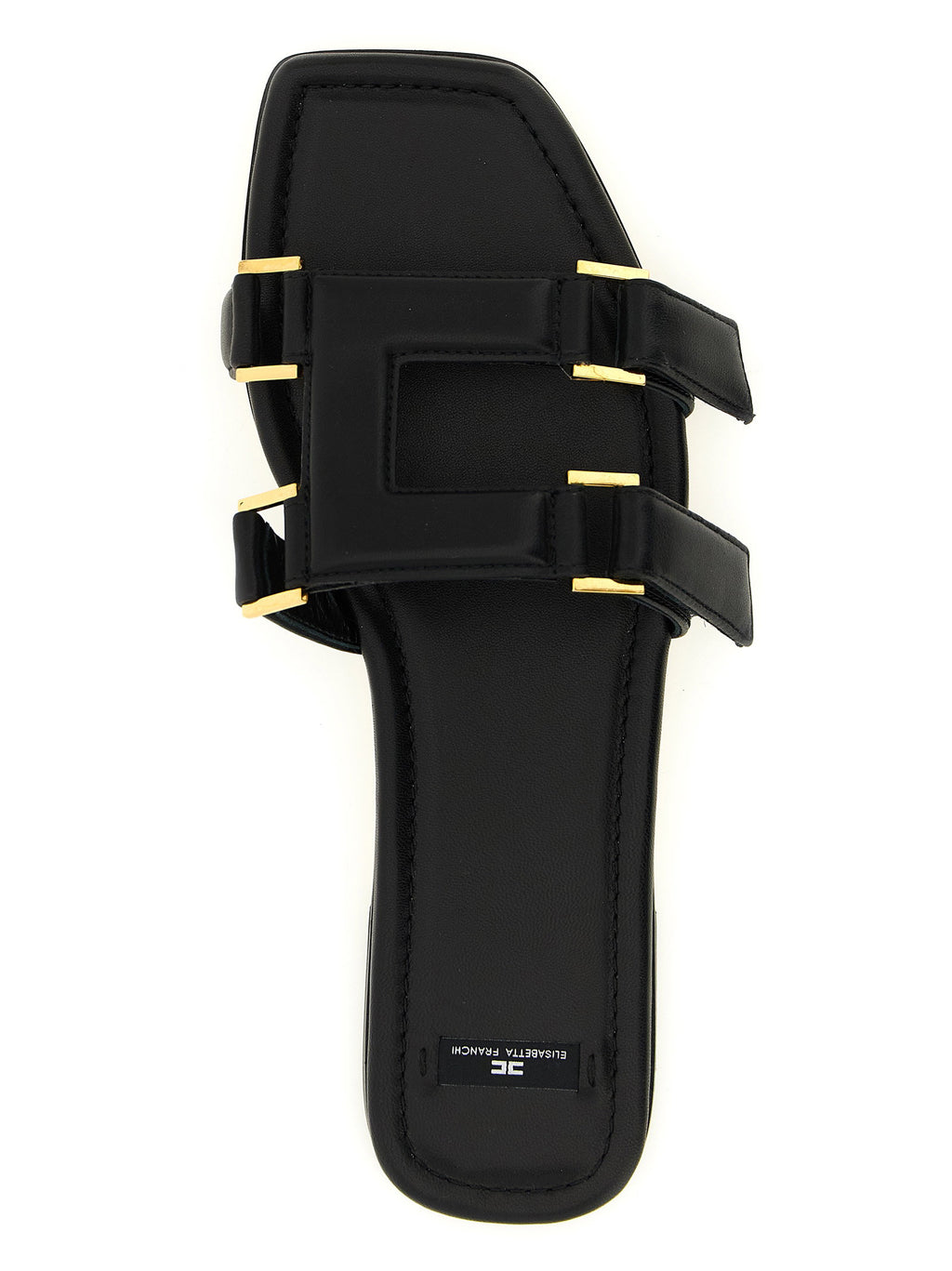 Elisabetta Franchi Nappa Leather Sandals