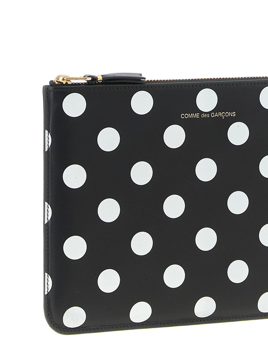 Comme Des Garcons Wallet Polka Dots Printed Wallet