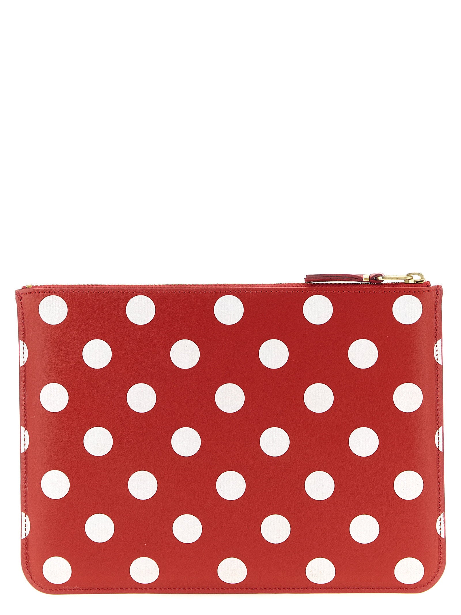 Comme Des Garcons Wallet Polka Dots Printed Wallet