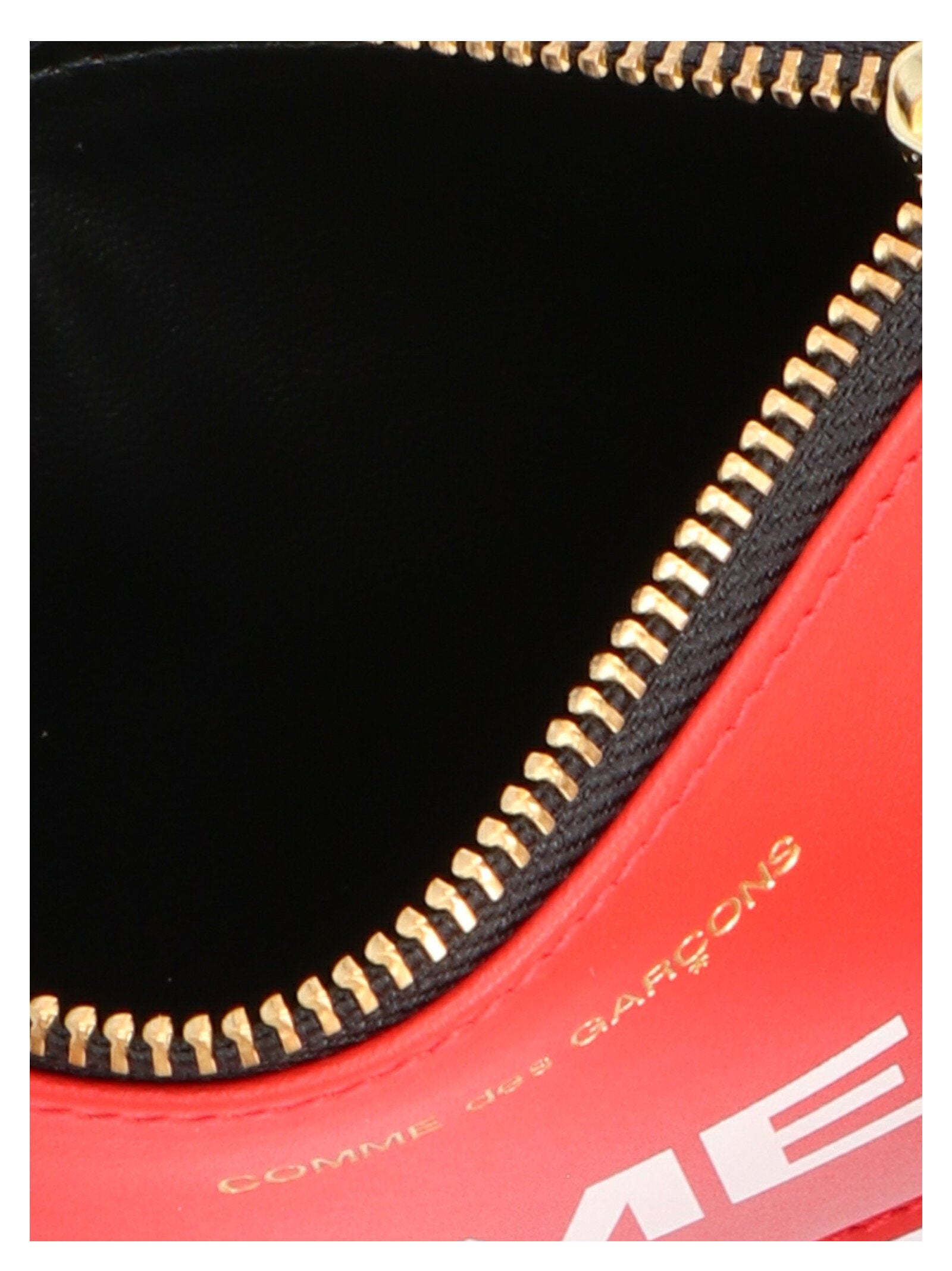 Comme Des Garcons Wallet Huge Logo Purse