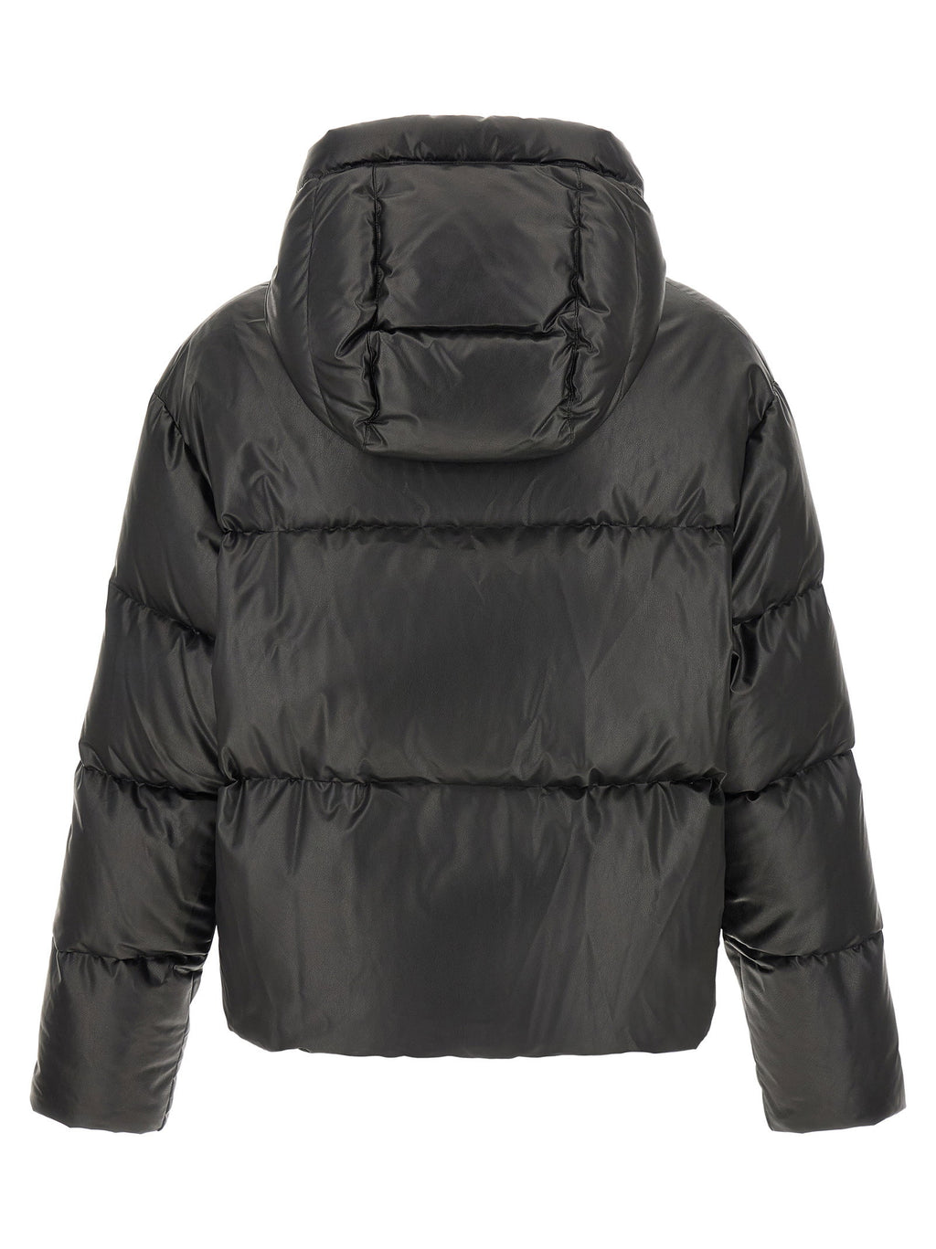 Mm6 Maison Margiela Lacquered Finish Down Jacket