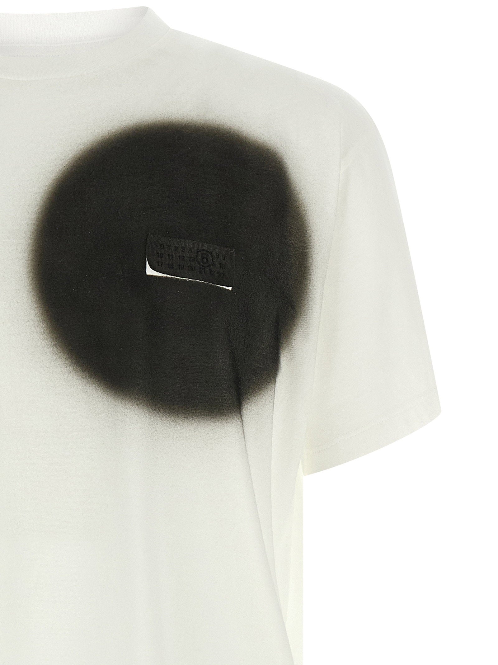 Mm6 Maison Margiela Numeric Signature Mm6 Spray T-shirt