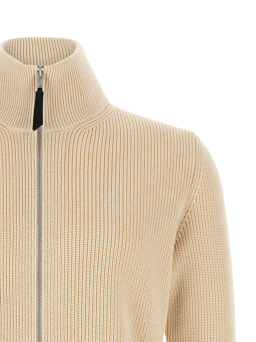 Maison Margiela Ribbed Knit Cardigan