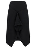 Lemaire Button Asymmetrical Skirt