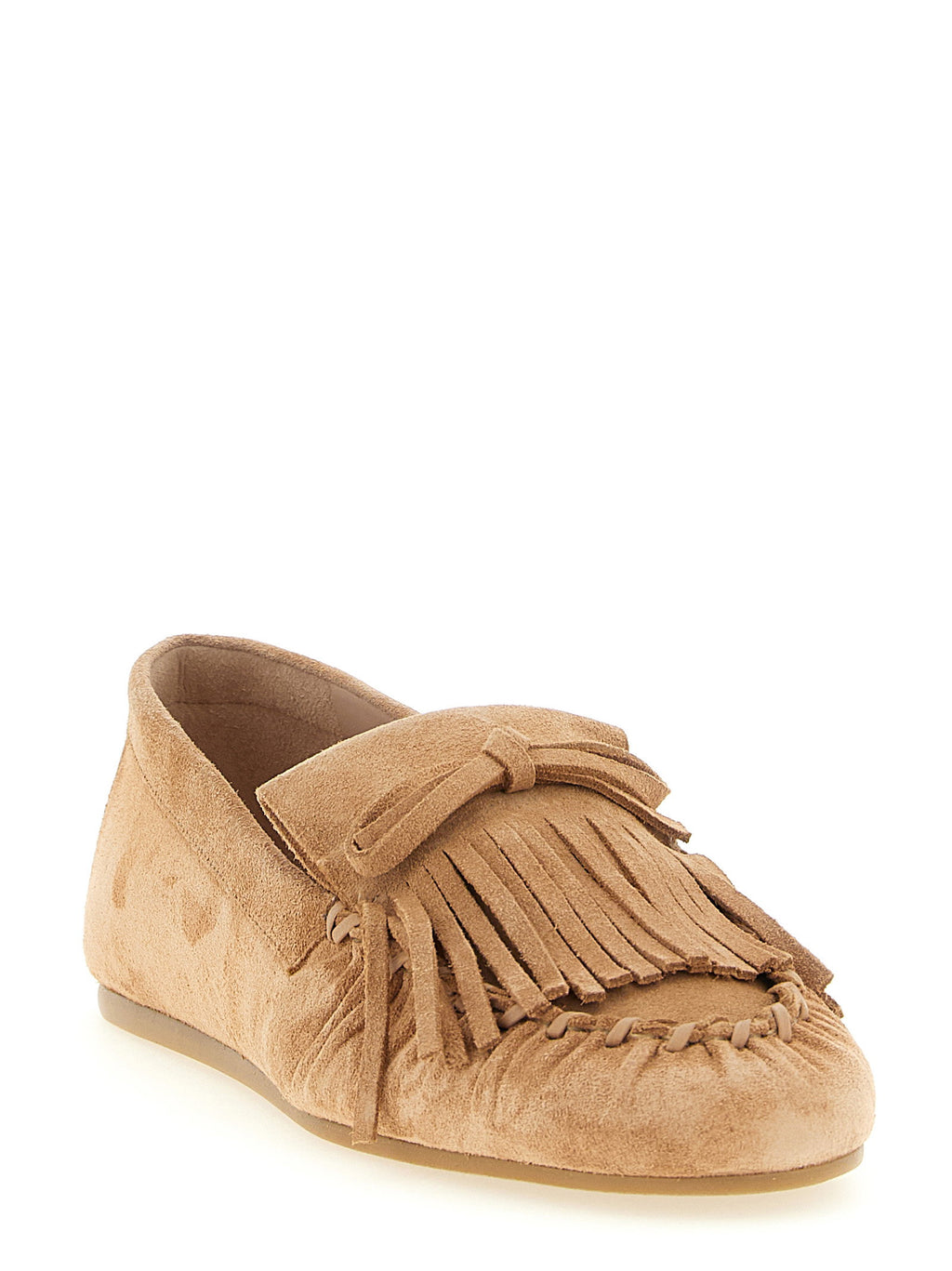 Stuart Weitzman Britt Fringe Loafers