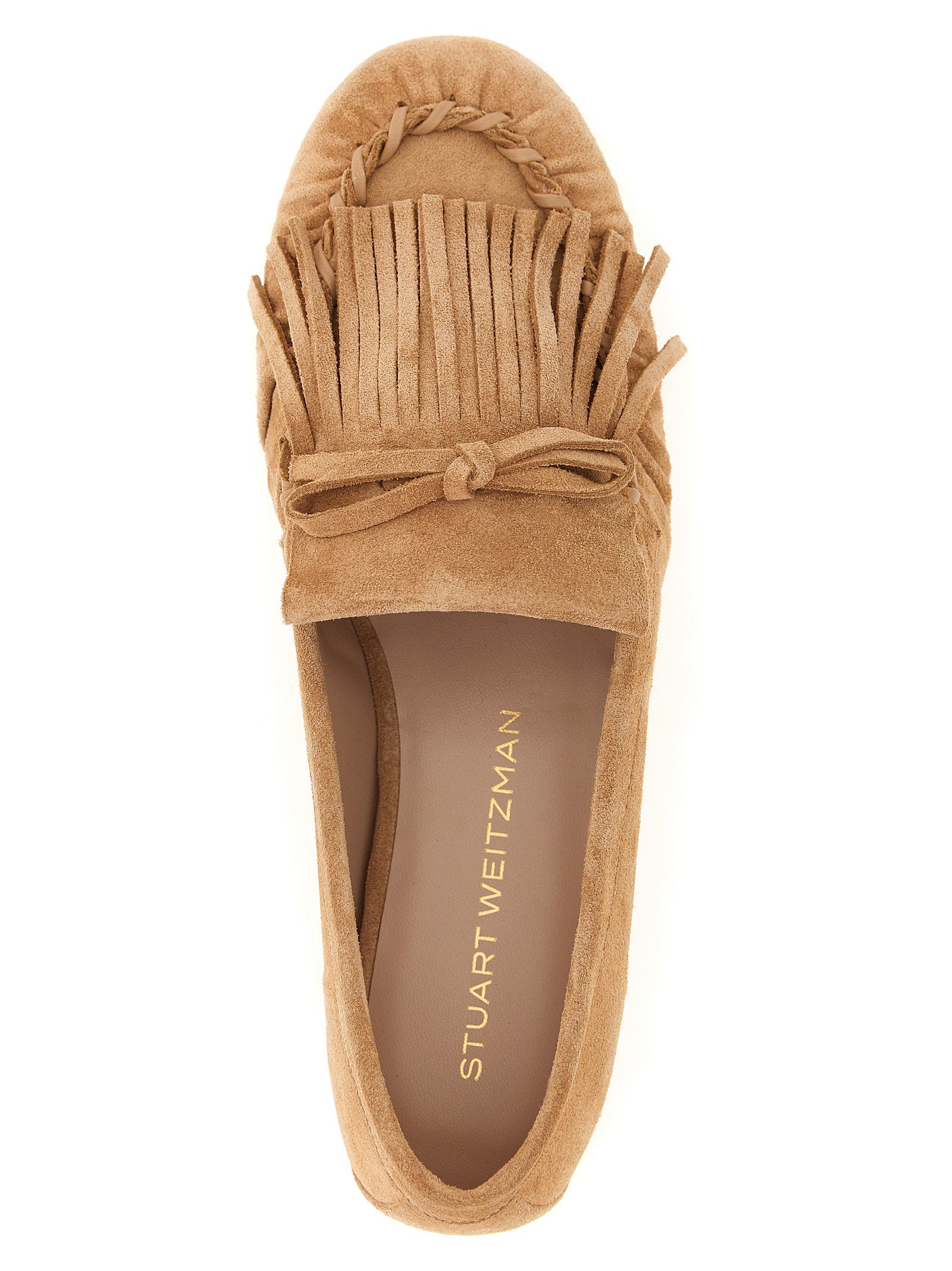 Stuart Weitzman Britt Fringe Loafers