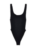 Hunza G Square Neck One-piece Swimsuit