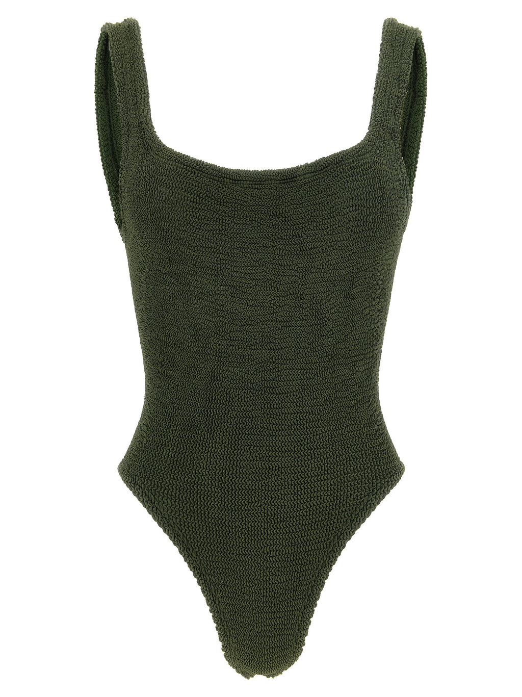 Hunza G Square Neck One-piece Swimsuit