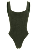 Hunza G Square Neck One-piece Swimsuit