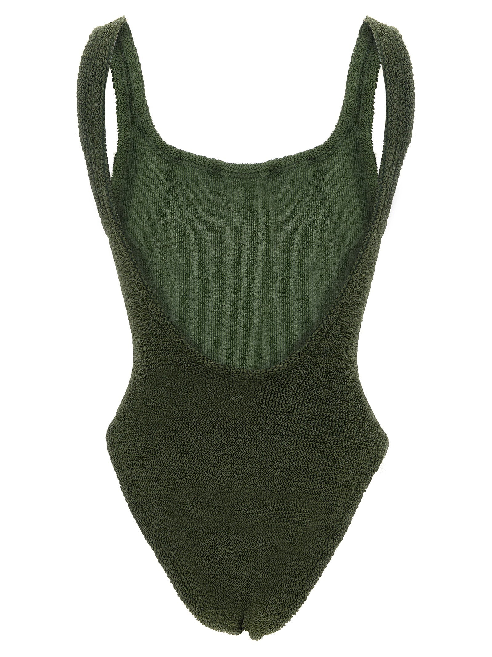 Hunza G Square Neck One-piece Swimsuit