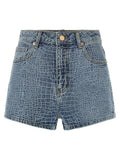 Self-Portrait Rhinestone Shorts