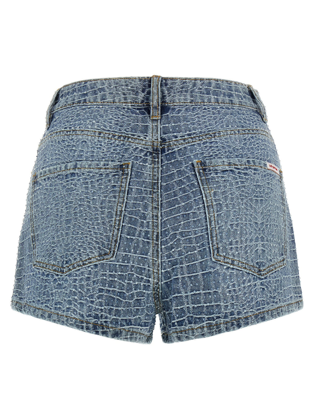 Self-Portrait Rhinestone Shorts