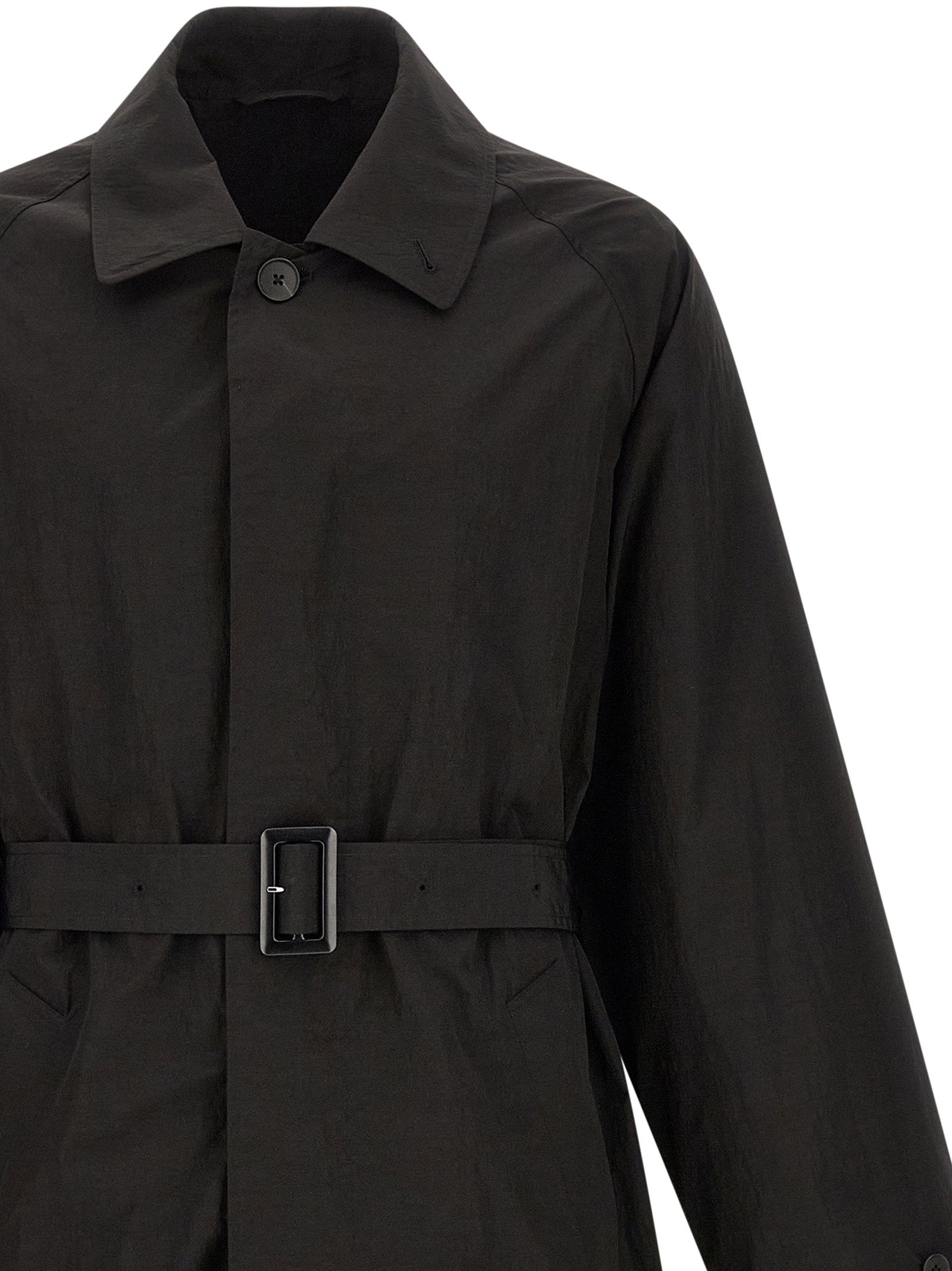 Ssstein Technical Fabric Trench Coat
