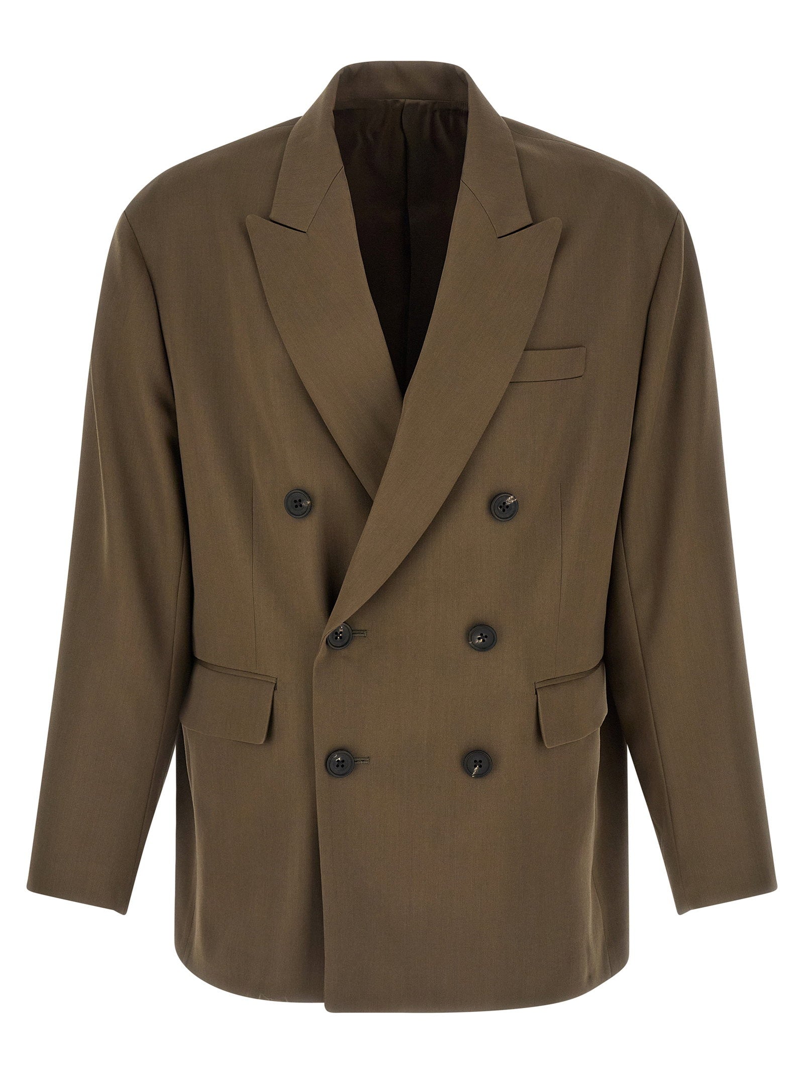 Ssstein Double-breasted Blazer