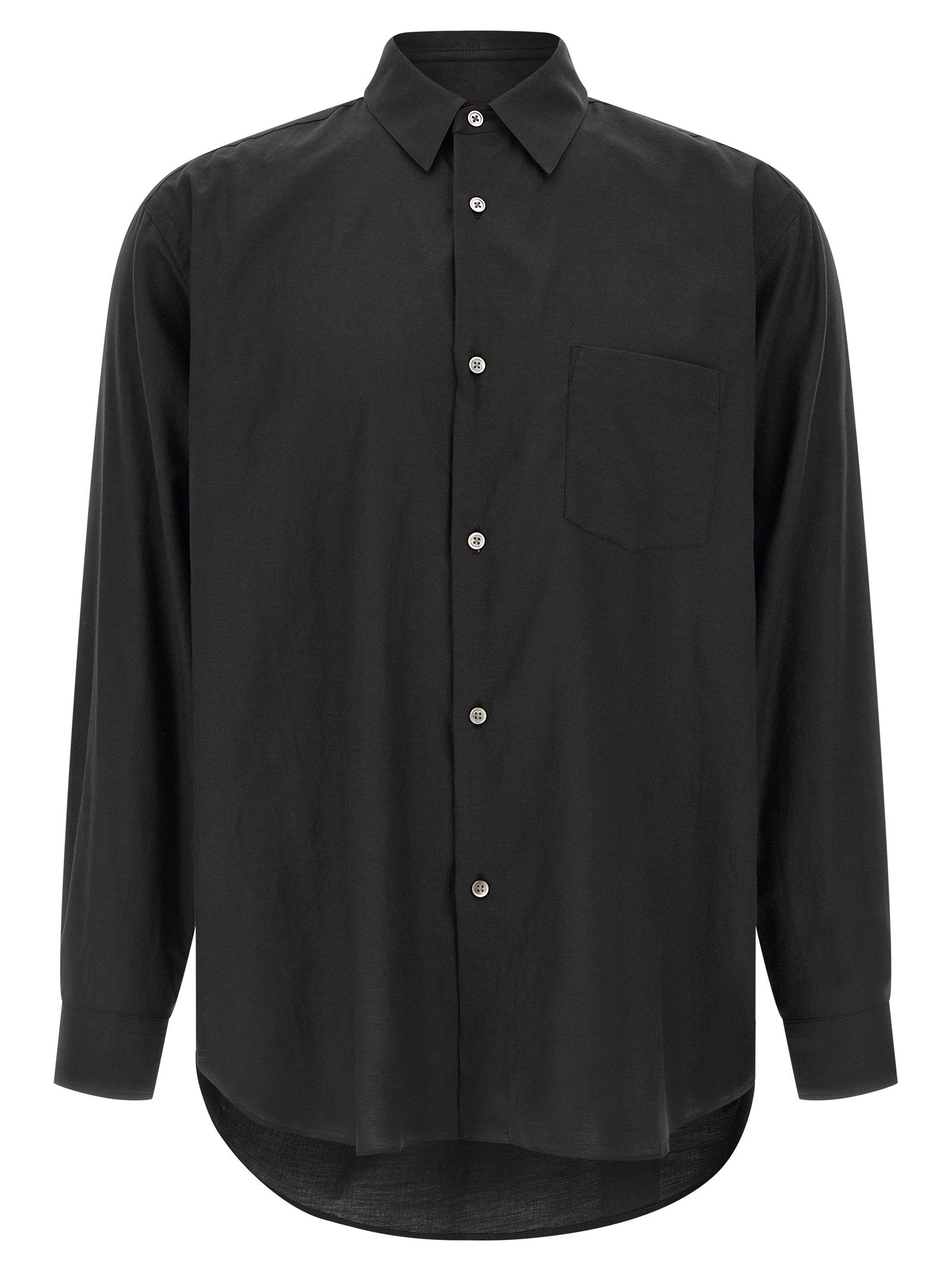 Ssstein Cotton And Silk Shirt