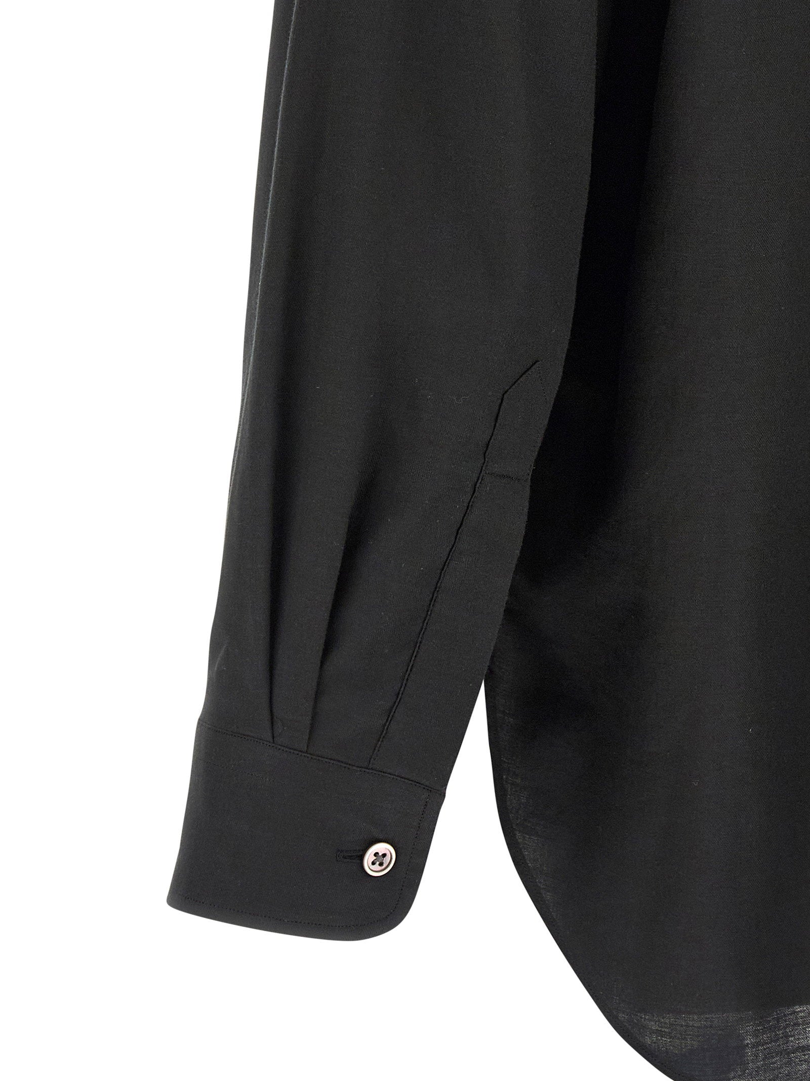 Ssstein Cotton And Silk Shirt