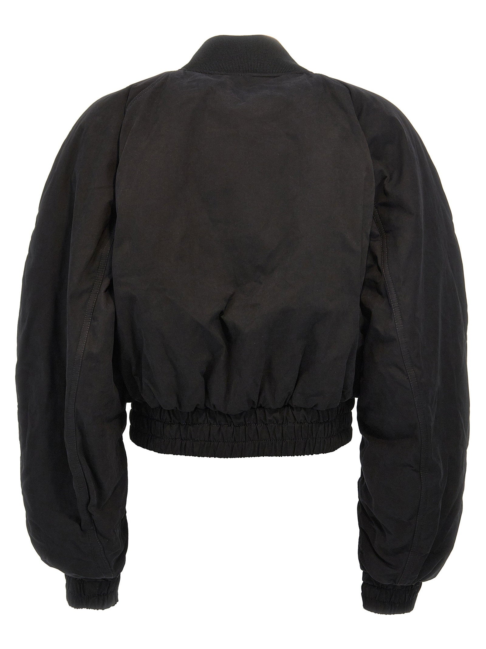 The Andamane Sierra Cropped Bomber Jacket