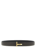 Tom Ford Hammered Reversible Belt