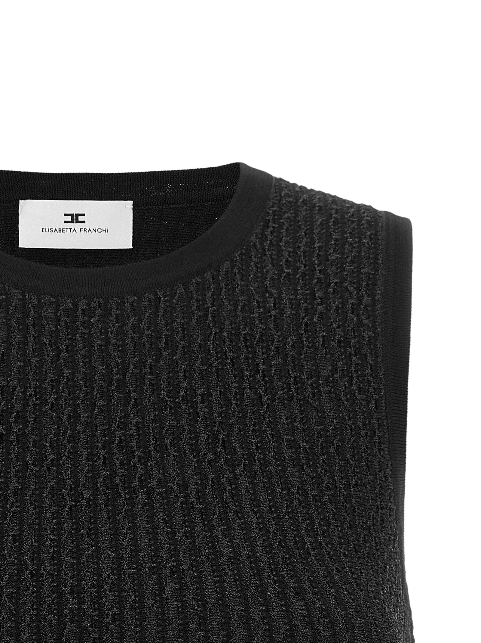Elisabetta Franchi Top Tricot