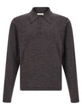 Lemaire Mouliné Wool Polo Shirt