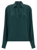 Tom Ford Satin Silk Polo Shirt