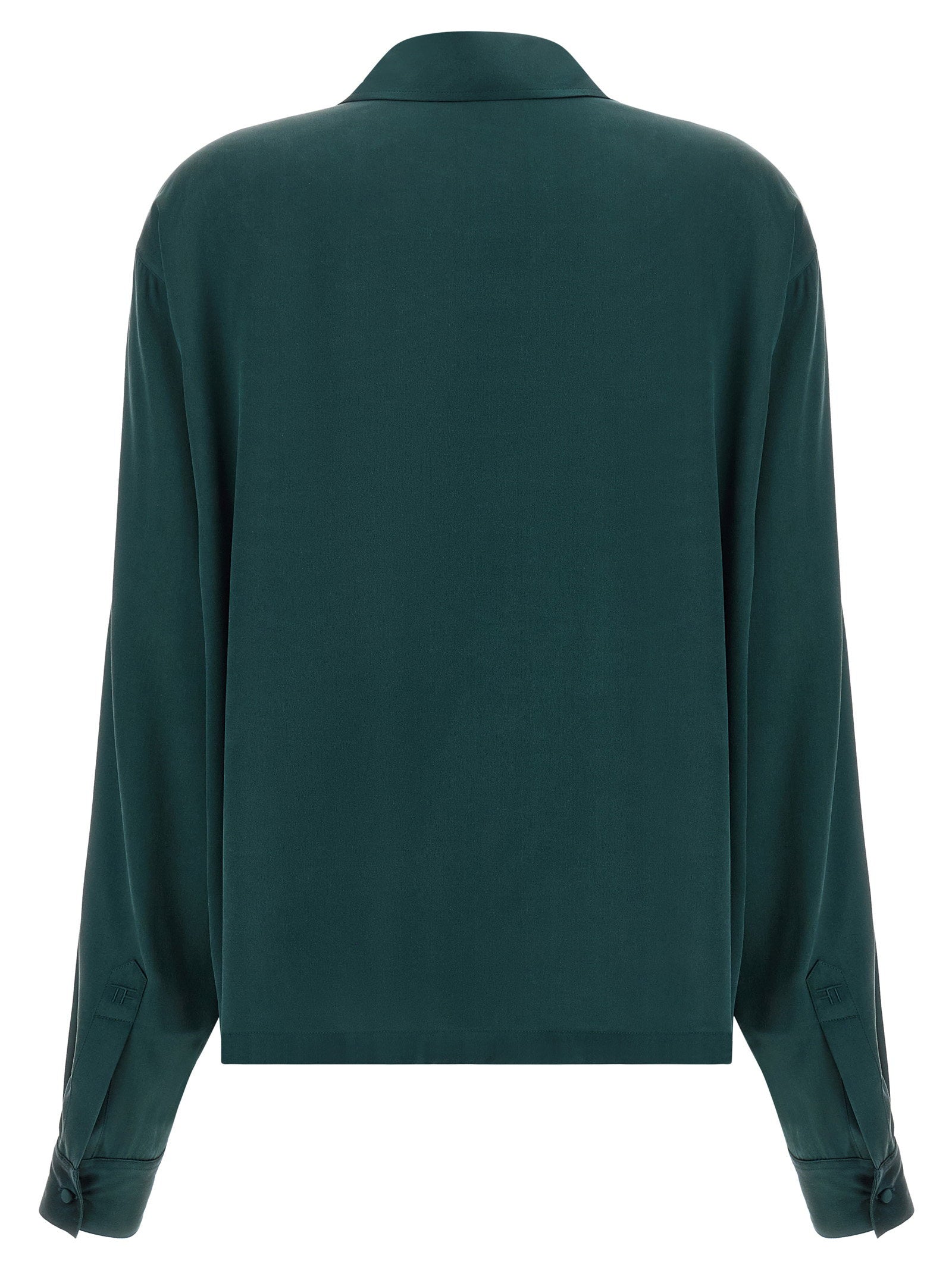 Tom Ford Satin Silk Polo Shirt