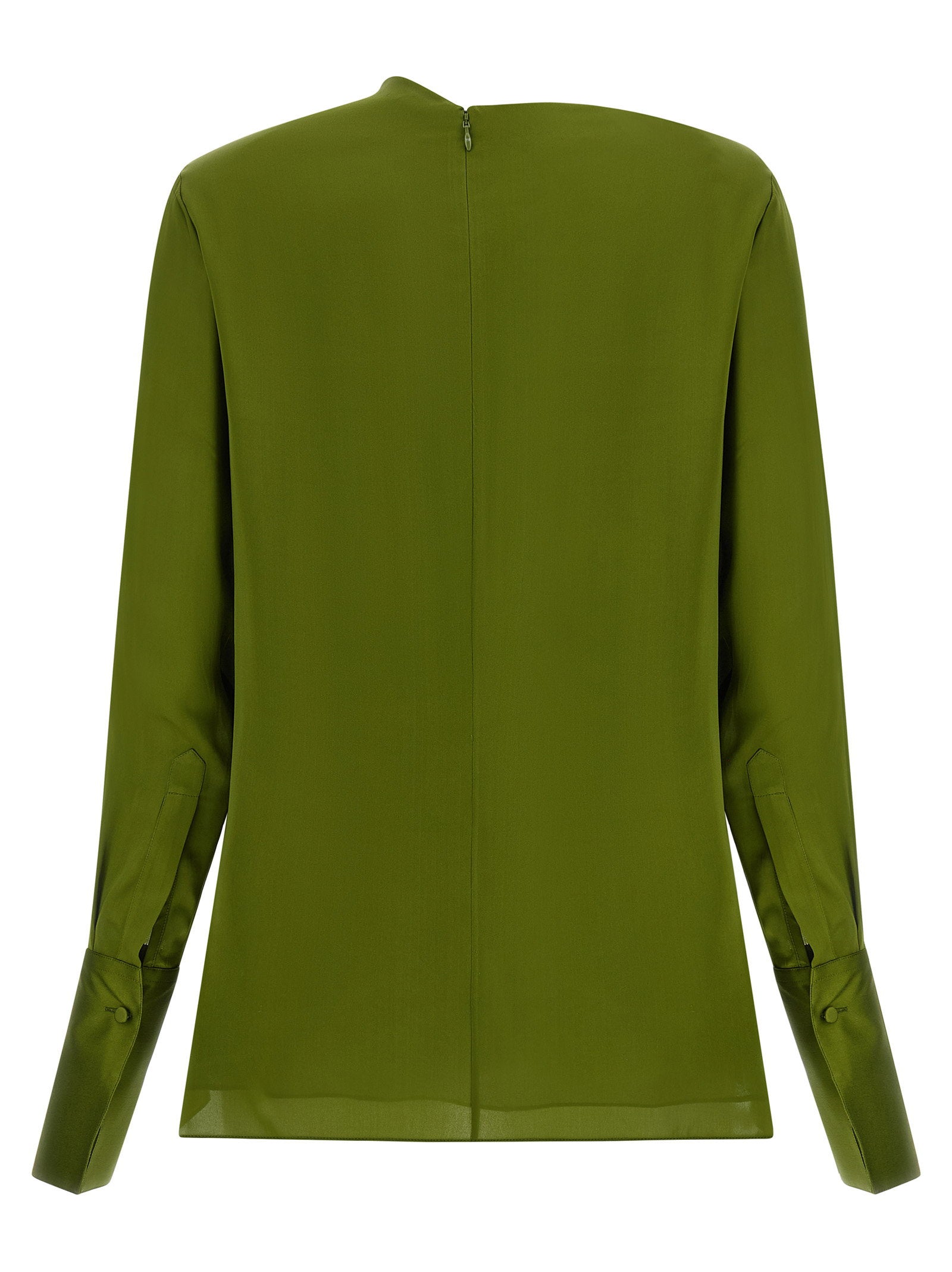 Tom Ford Draped Neck Blouse