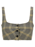 Marni Top Cropped Check