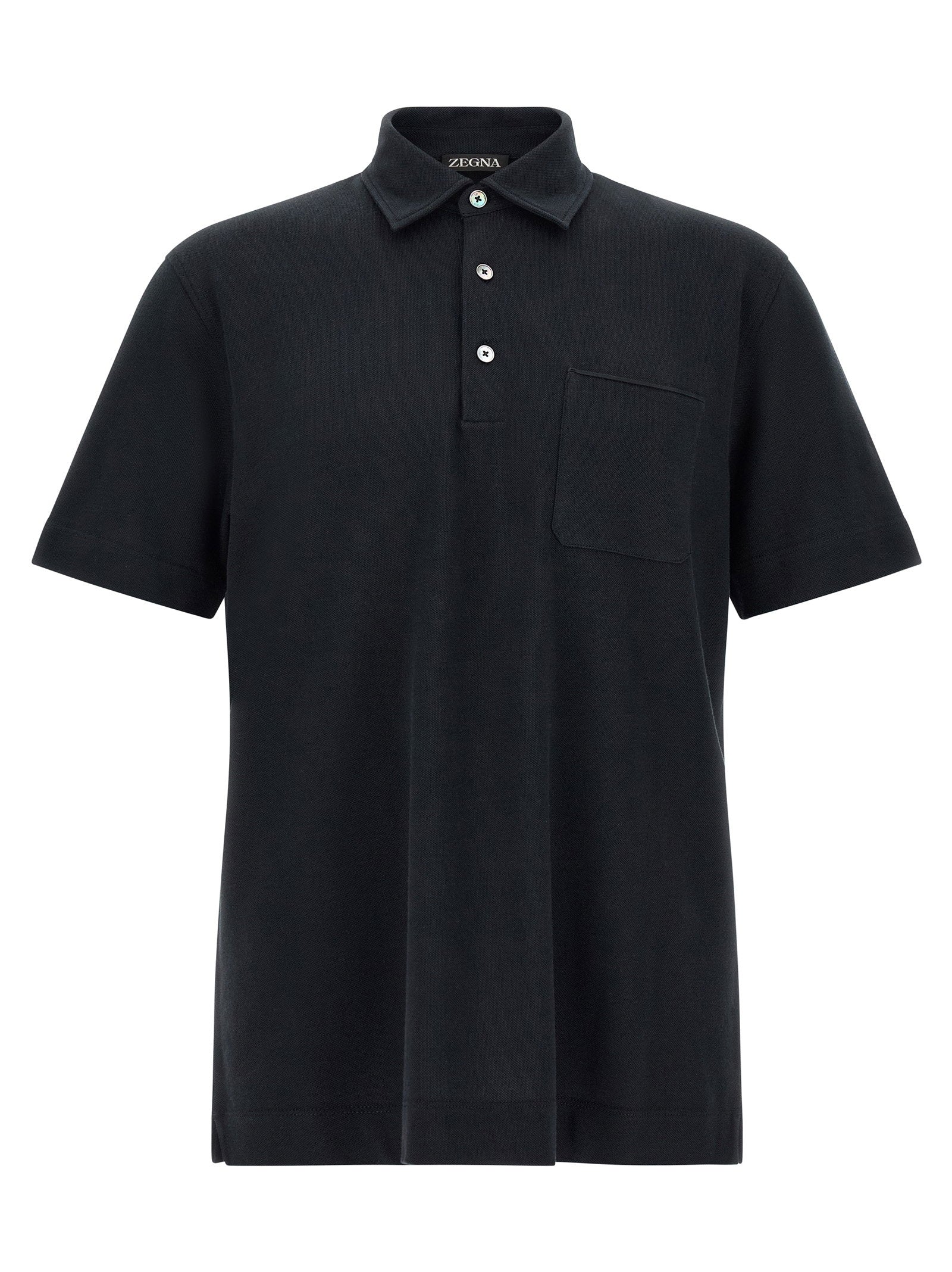 Zegna Polo Shirt With Pocket