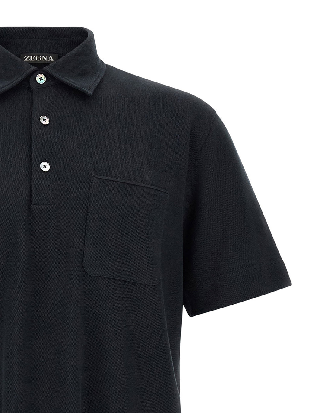 Zegna Polo Shirt With Pocket