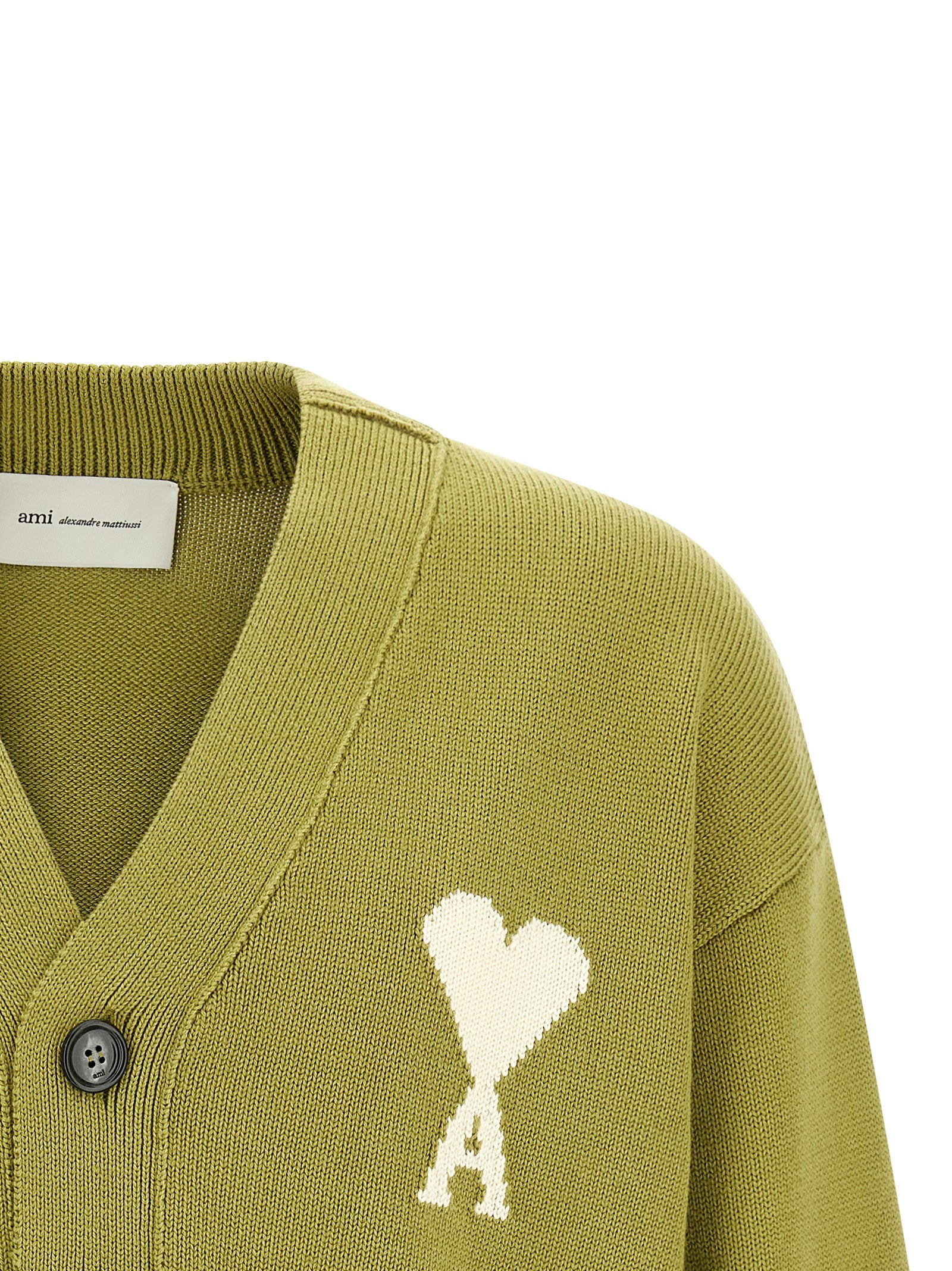 Ami Paris Ami De Coeur Cardigan