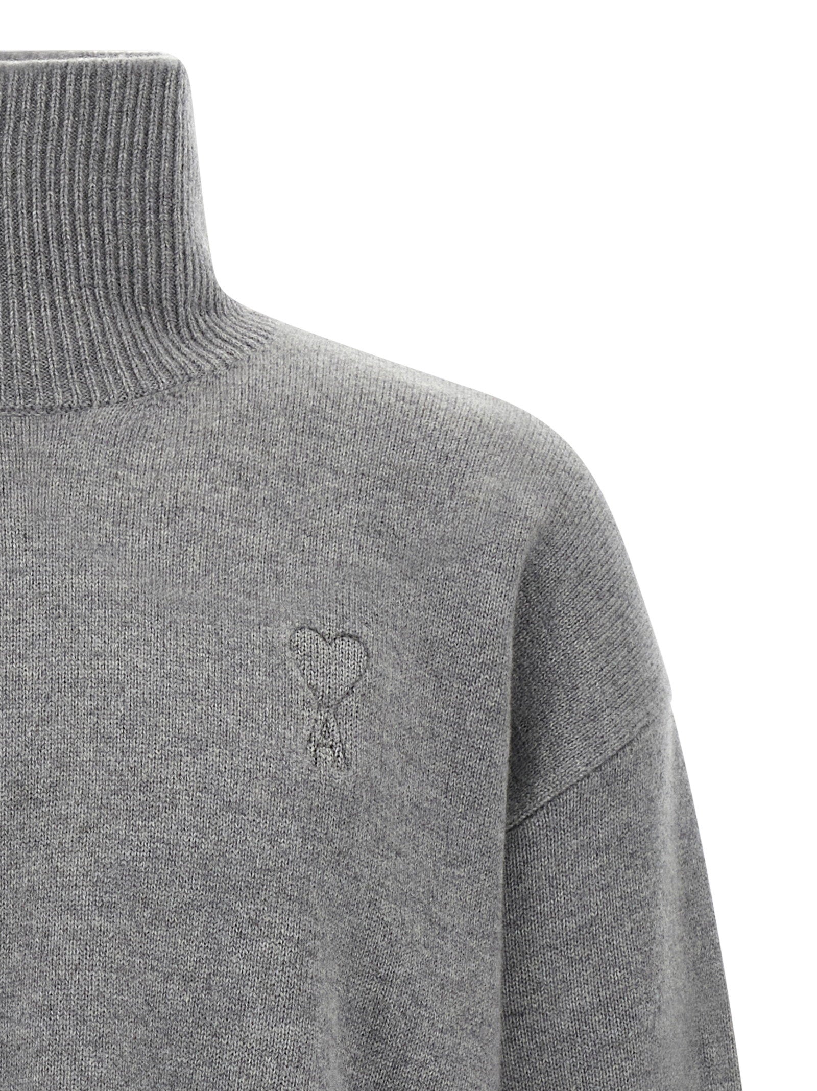 Ami Paris Puff Logo Sweater