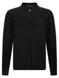 Kiton Wool Polo Shirt 14 Microns