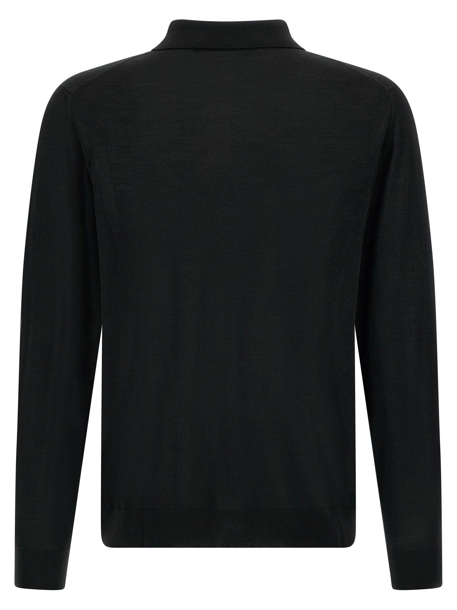 Kiton Wool Polo Shirt 14 Microns