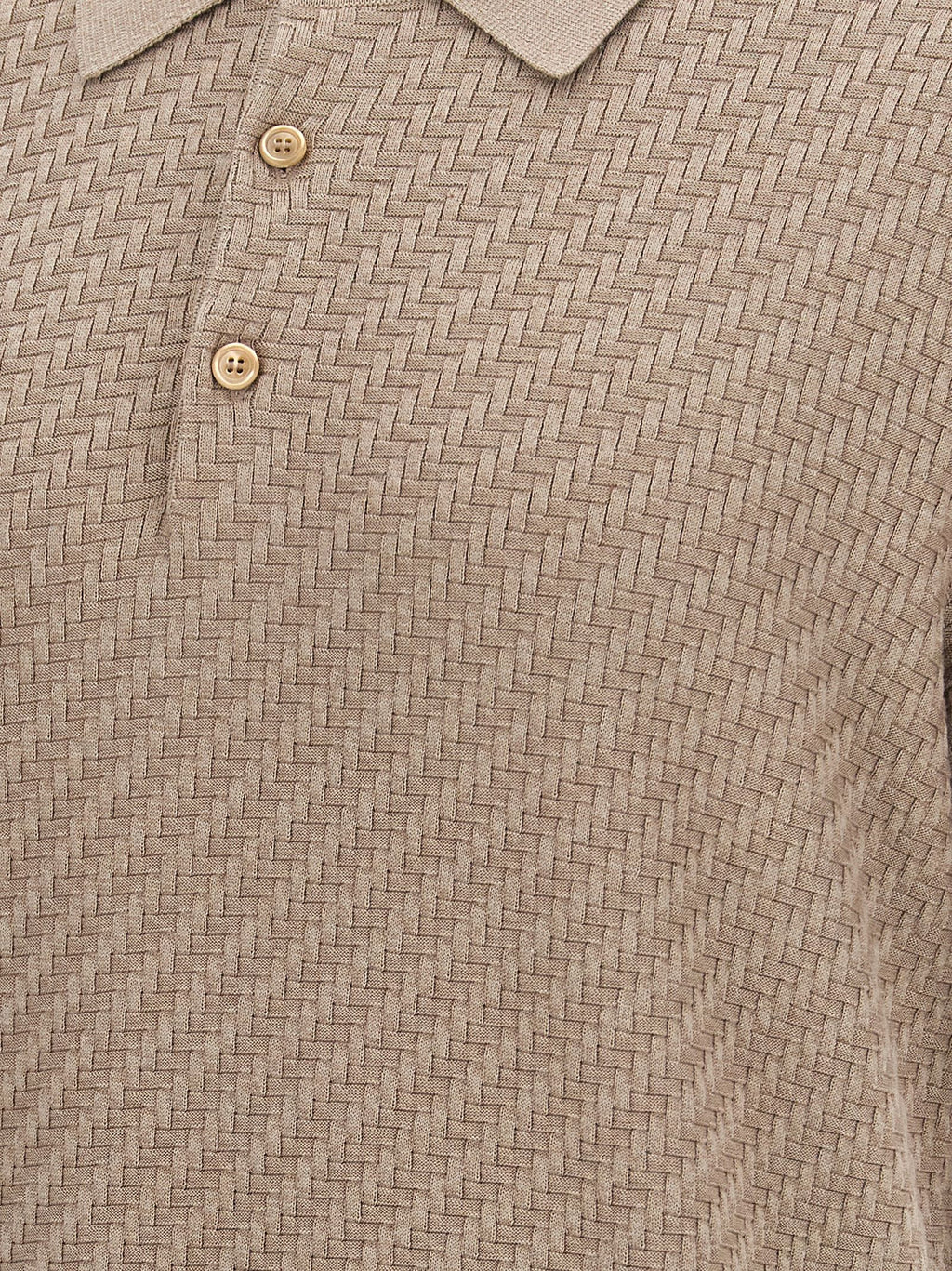 Brioni Knitted Polo Shirt