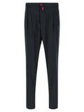 Kiton Red Button Pants
