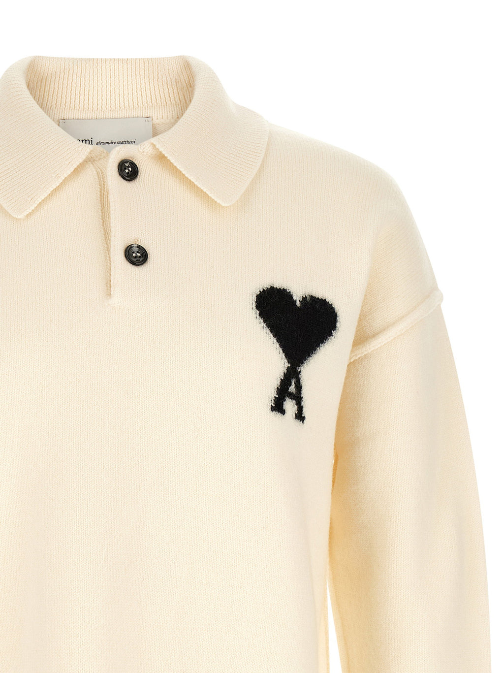 Ami Paris Ami De Coeur Polo Shirt