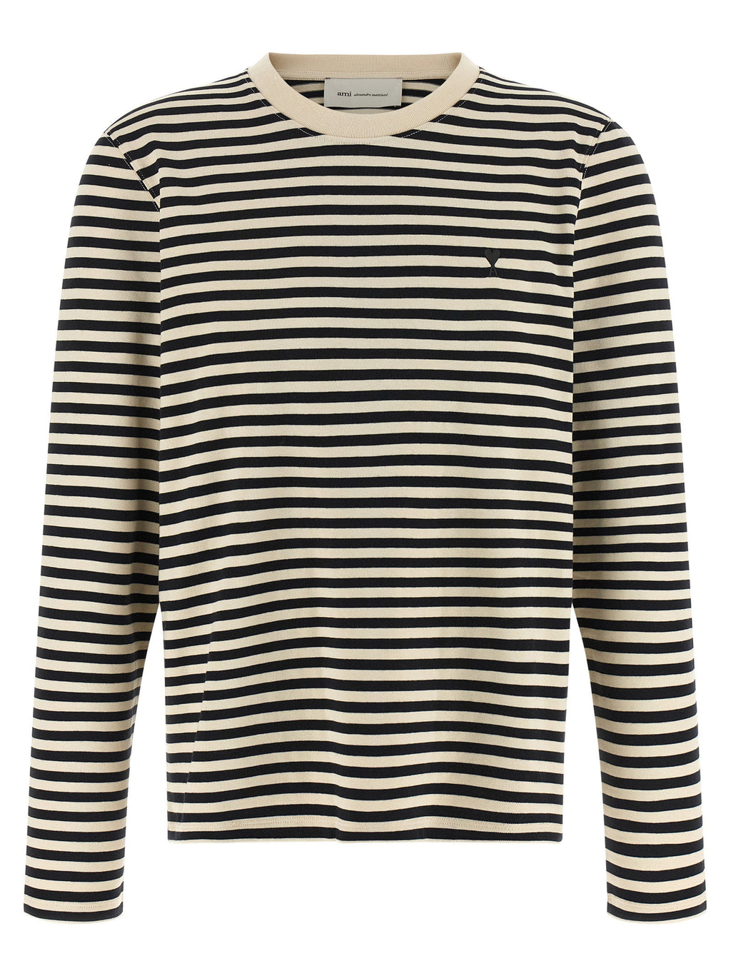 Ami Paris Ami De Coeur Marinière T-shirt
