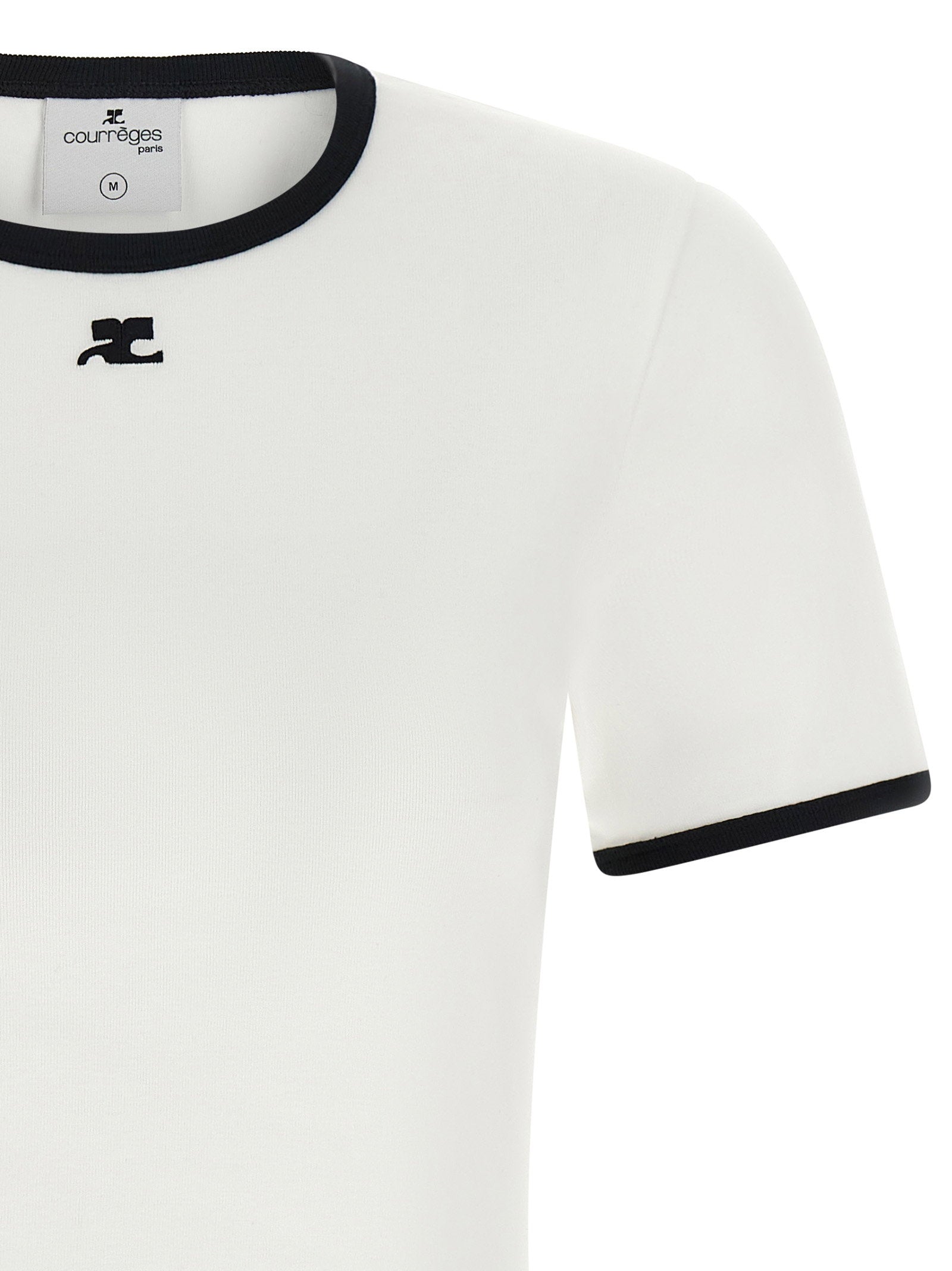 Courreges Signature Contrast T-shirt