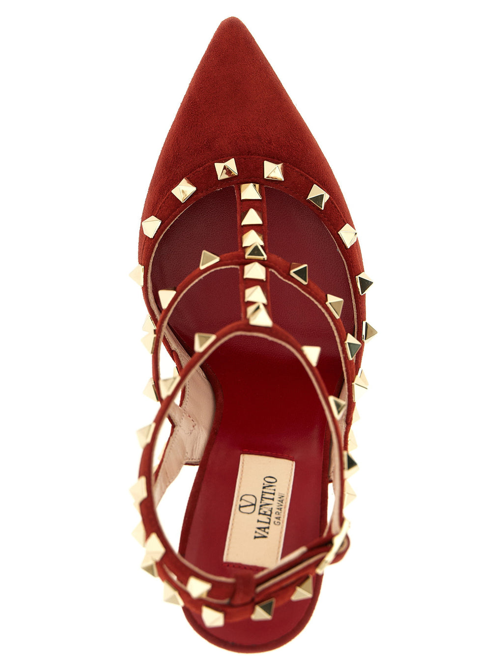 Valentino Garavani Rockstudankle Strap Pumps