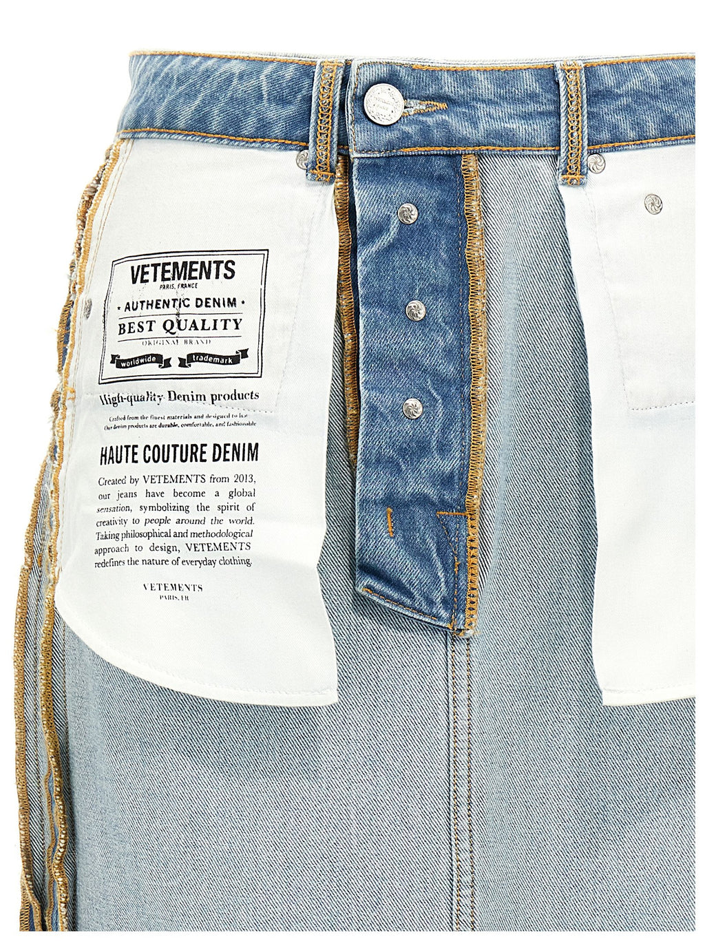 Vetements Inside-out Skirt