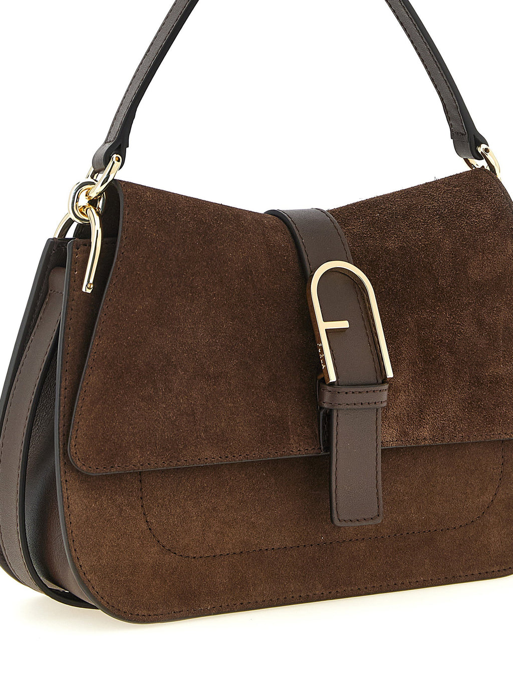 Furla Flow M Buckle Handbag