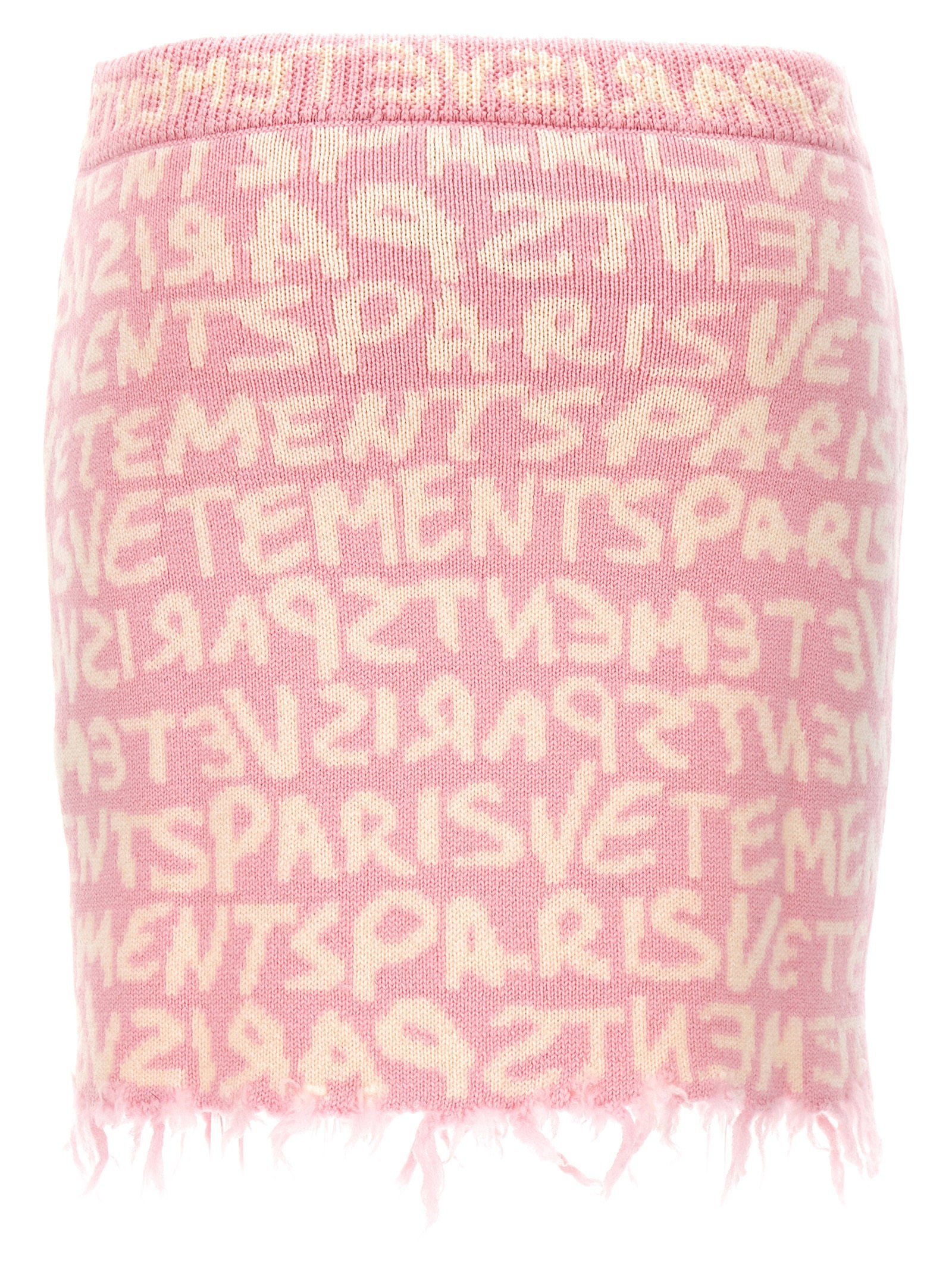 Vetements Graffiti Monogram Skirt