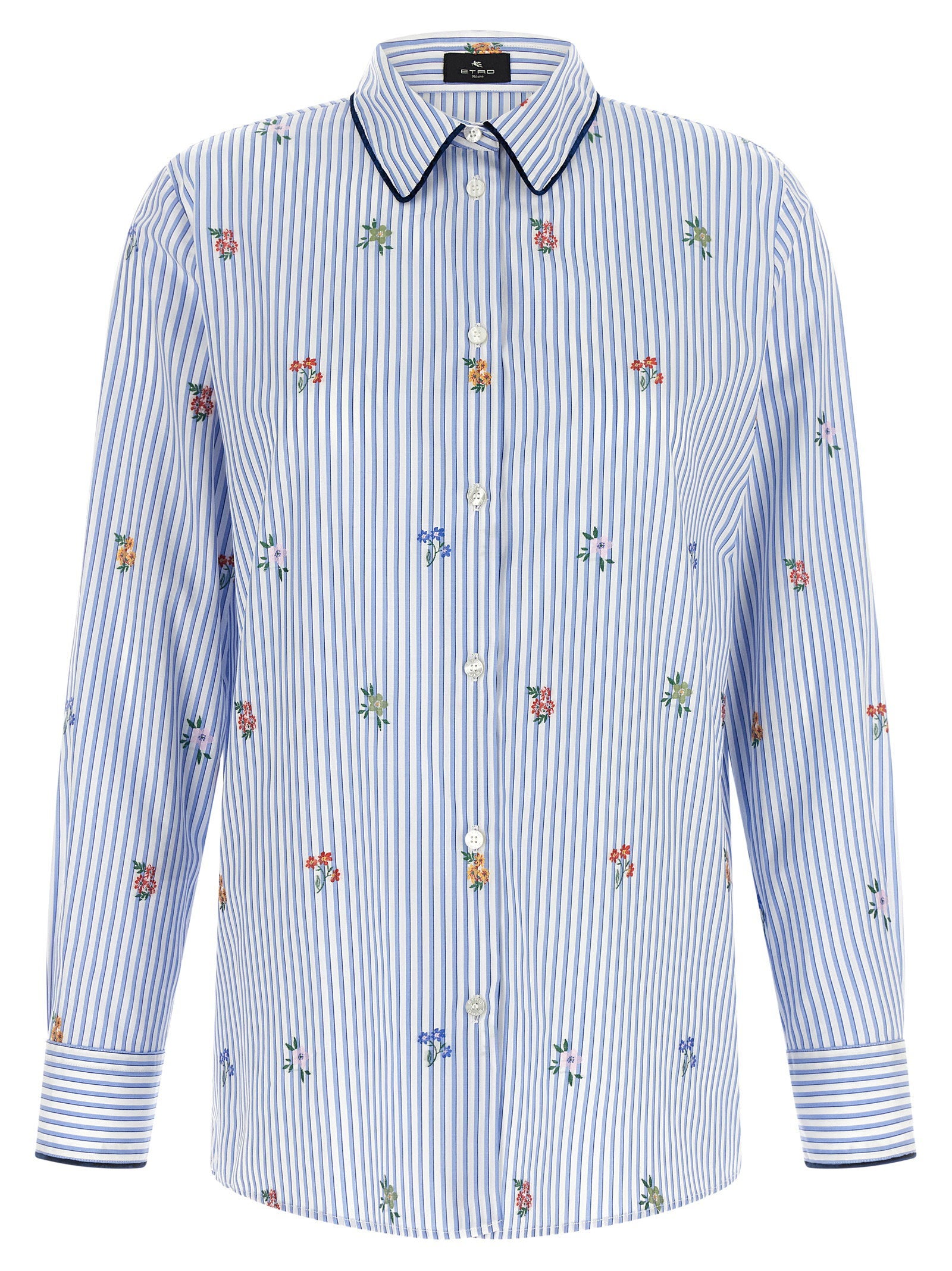 Etro Floral Embroidery Shirt